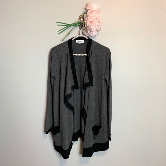 Calvin Klein long open cardigan - Picture 8 of 8